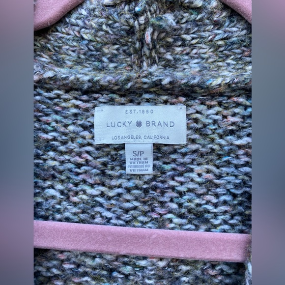 Lucky Brand Oversized Cardigan Sweater Size Small - Picture 3 of 6